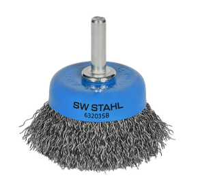 Topfbürste, gewellt, ø 50 mm, 6 mm