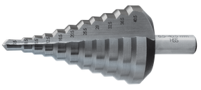 Stufenbohrer, HSS-G, 6,5-40,5 mm